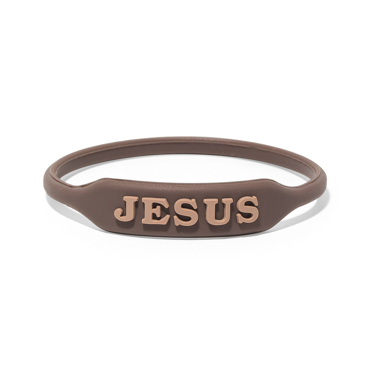 JESUS WristWords Bracelet - Mocha