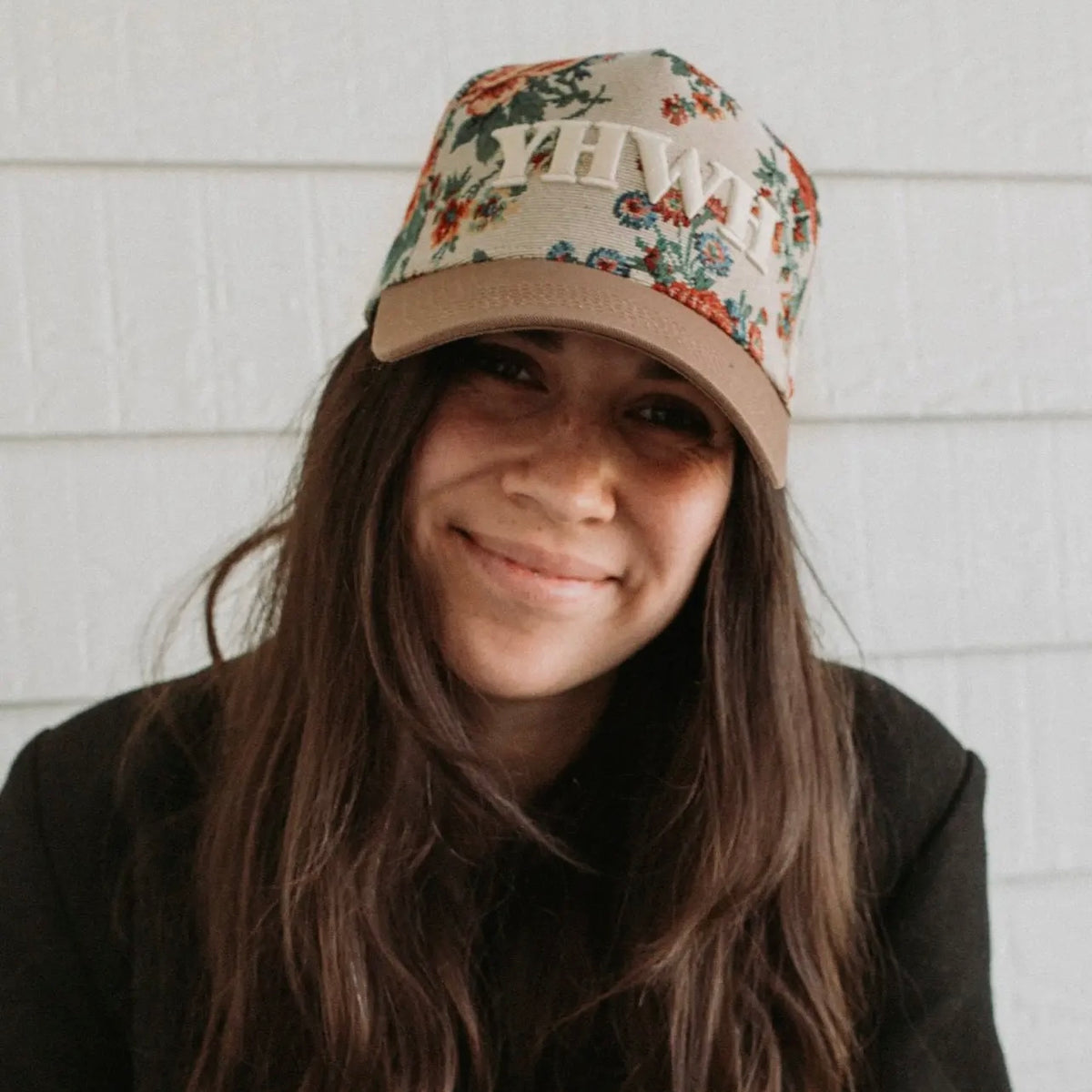 ‘YHWH’ - Floral Trucker Hat