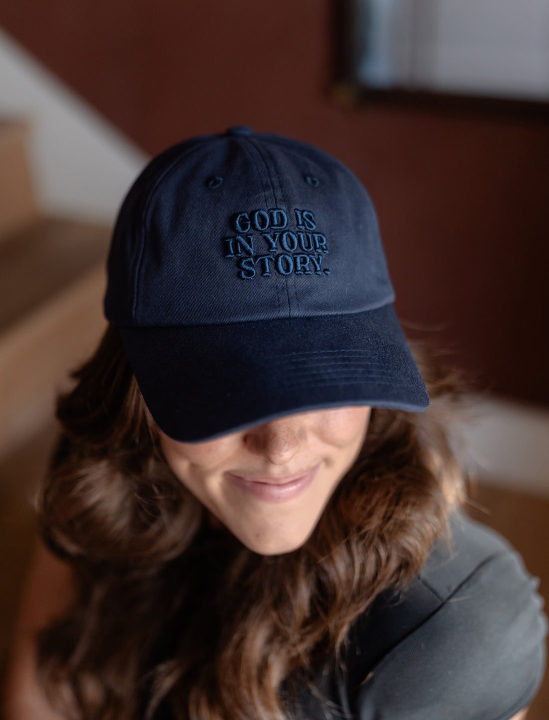 ‘God is in Your Story’ - Puff Embroidered Dad Hat