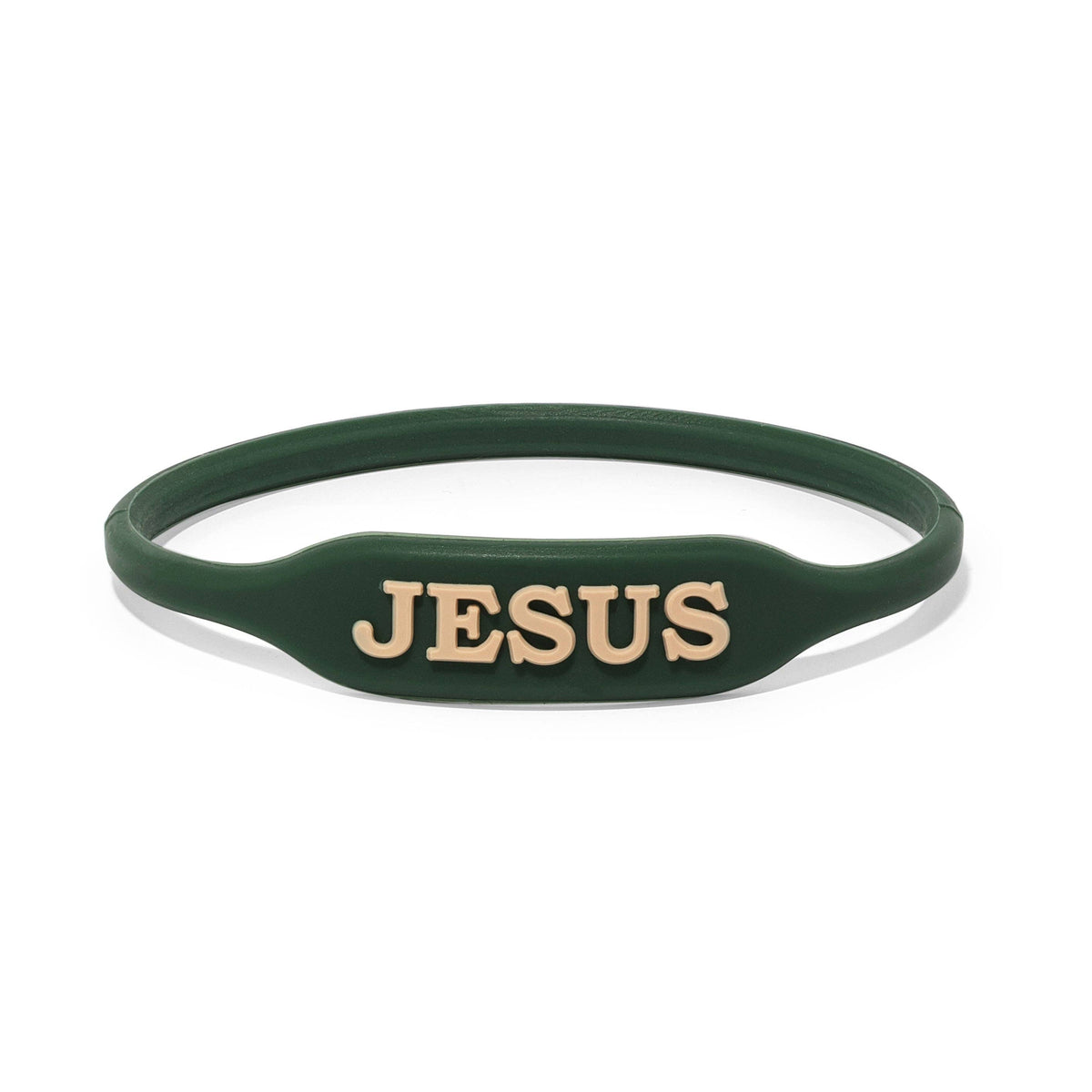 JESUS WristWords Bracelet - Evergreen