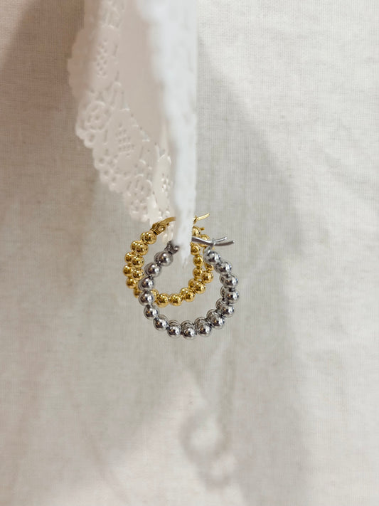 Faithful Bead Hoops
