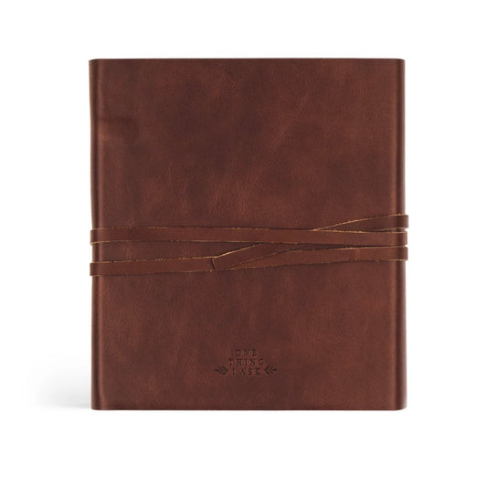 One Thing I Ask 5-Year Prayer Journal: Luxembourg (Genuine Leather) image 1