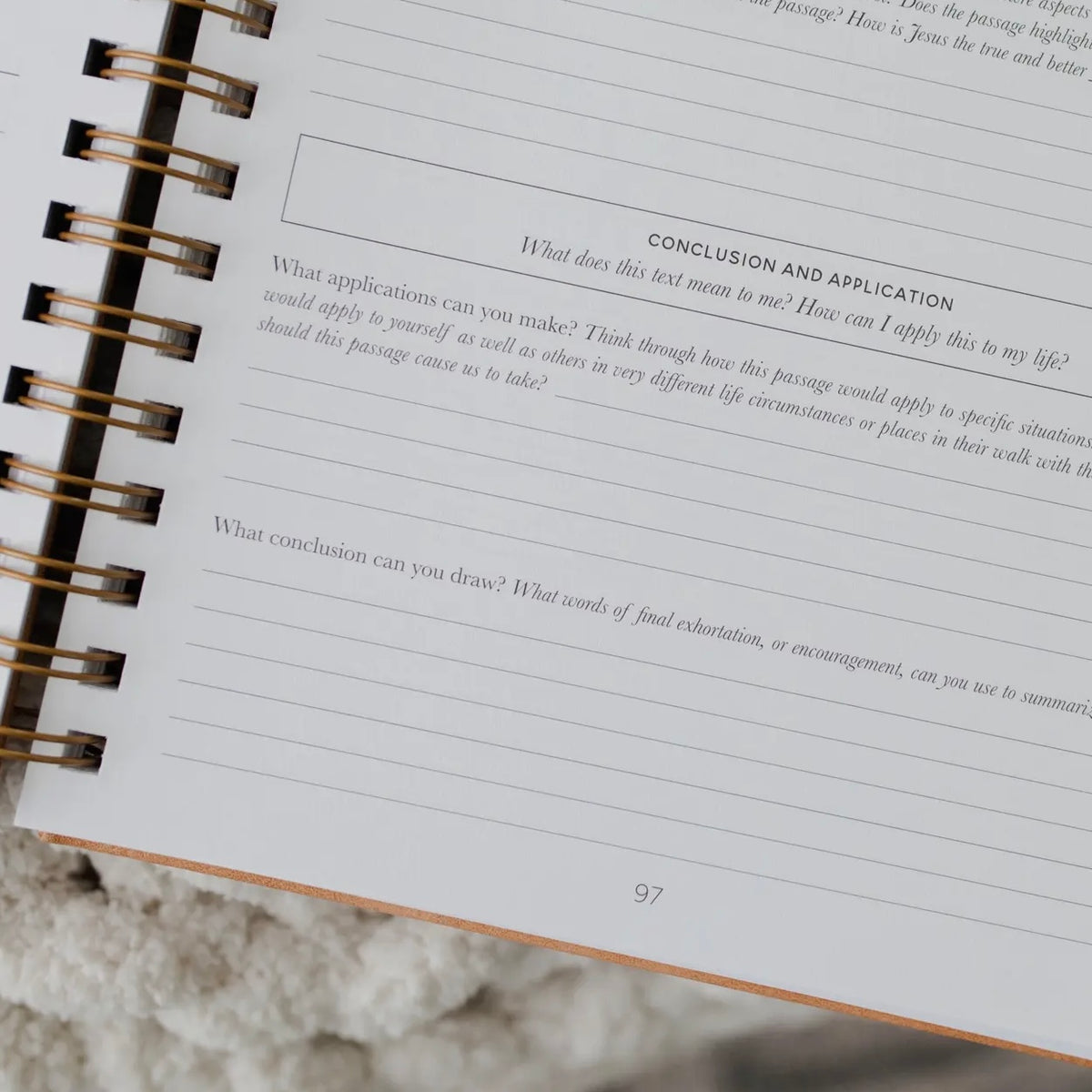 In the Word - Study Journal