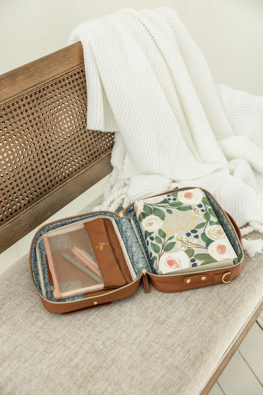 Bible Crossbody Bag (large capacity) - Almond