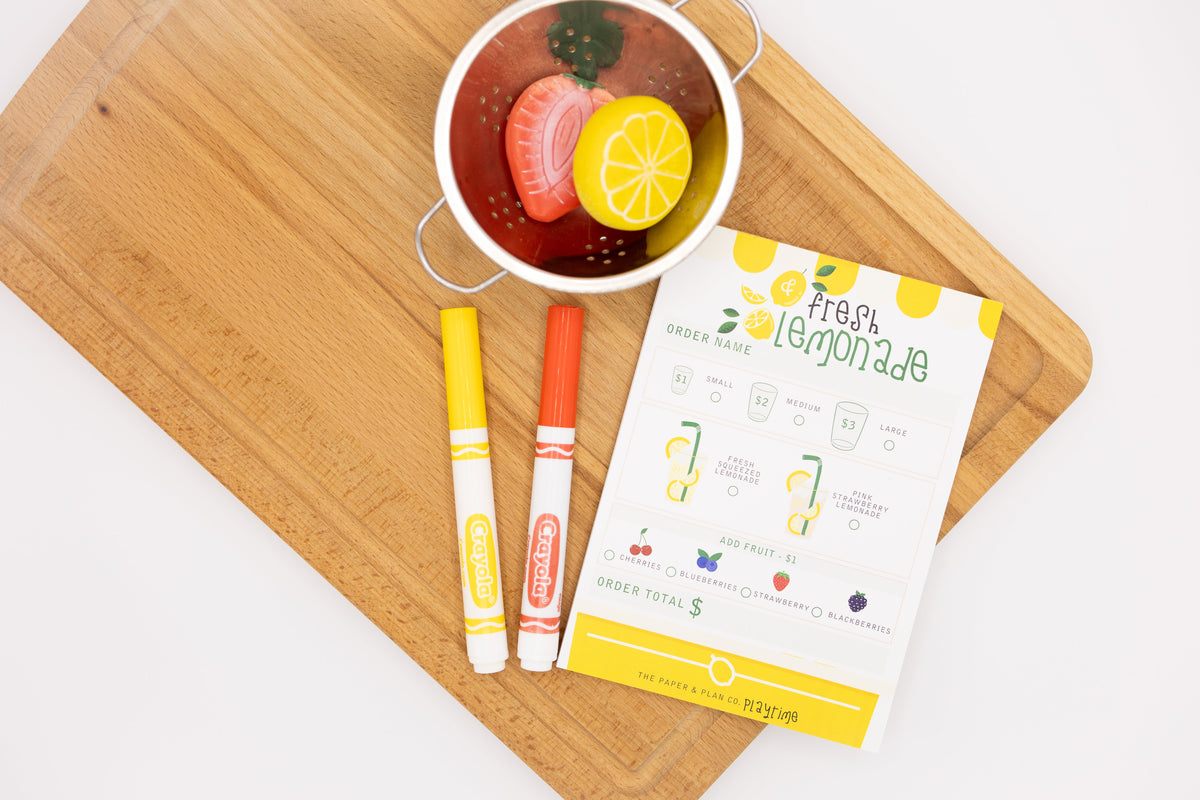 Kids’ Lemonade Stand Playtime Pad
