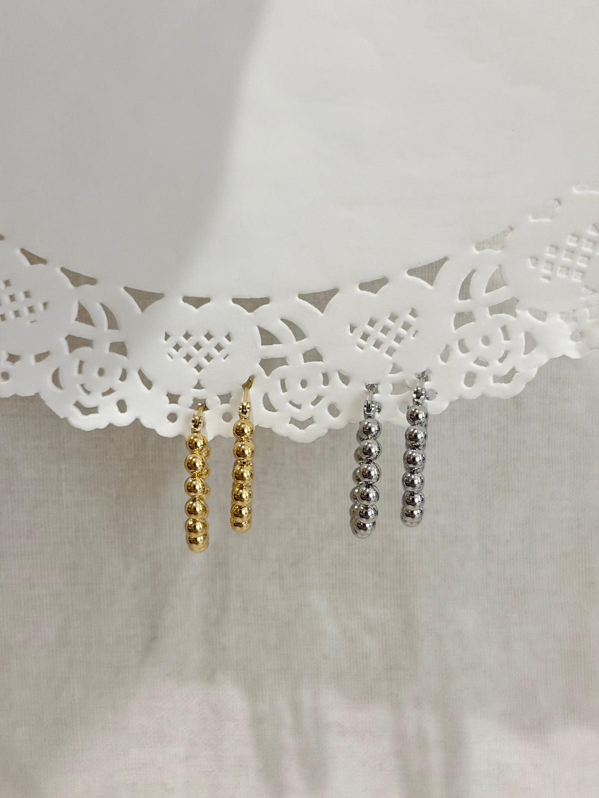 Faithful Bead Hoops