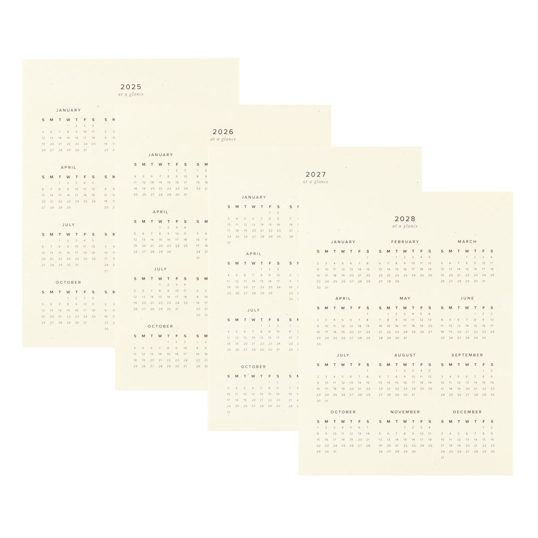12-Month Undated Spiral Planner: Marlo