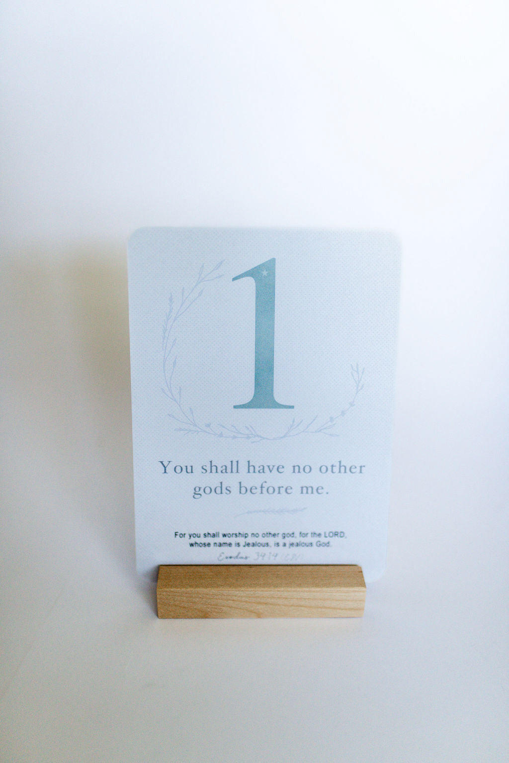 10 Commandment Memorization Cards image 2