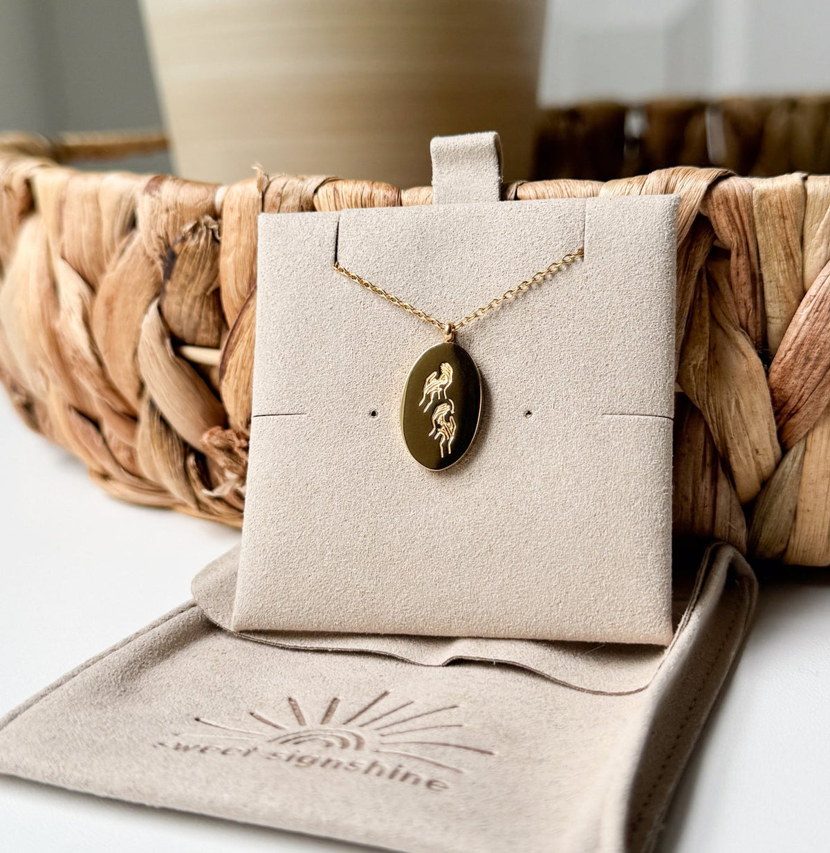 ASL Jesus Pendant Necklace image 0