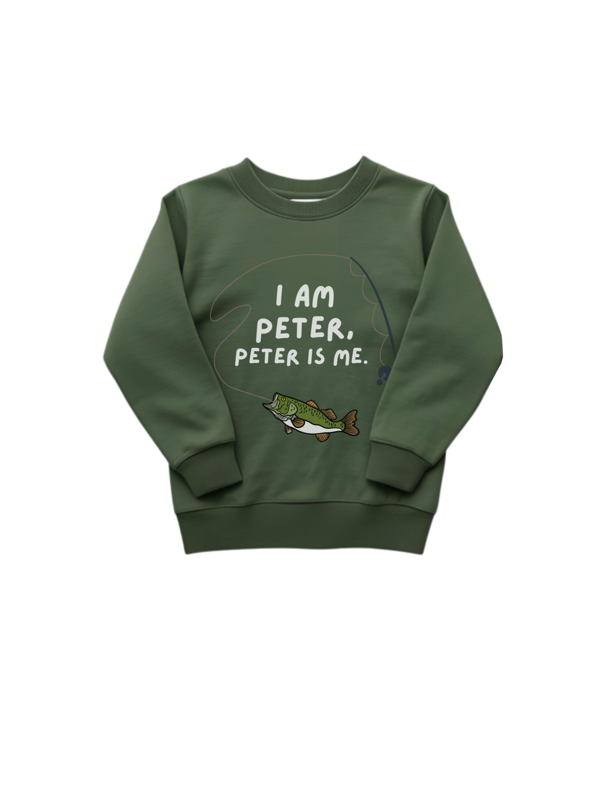 ‘I am Peter, Peter is Me’ - Forest Green Sweatshirt