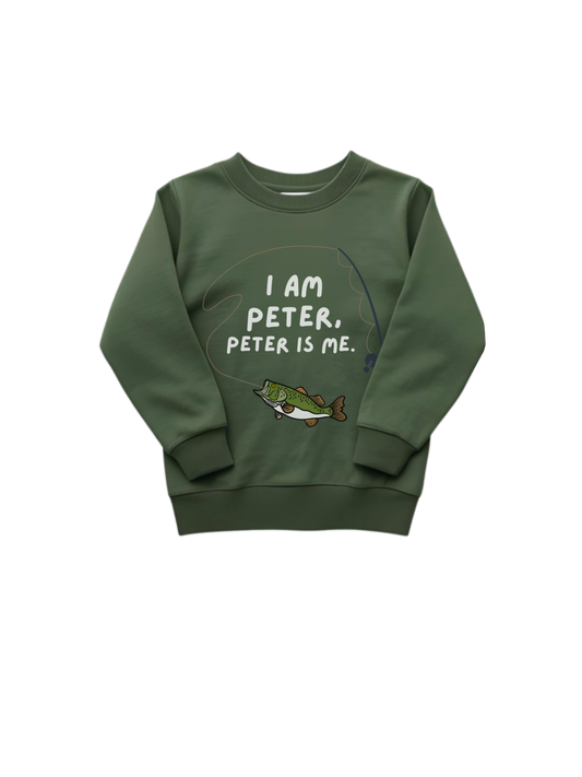 ‘I am Peter, Peter is Me’ - Forest Green Sweatshirt