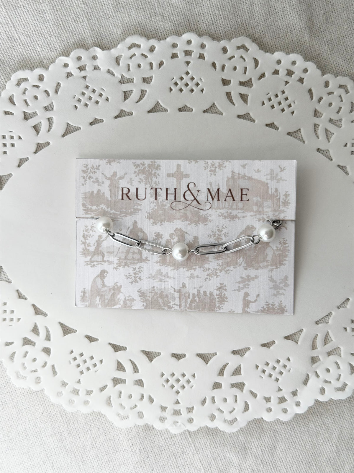 Redeemed Pearl Bracelet