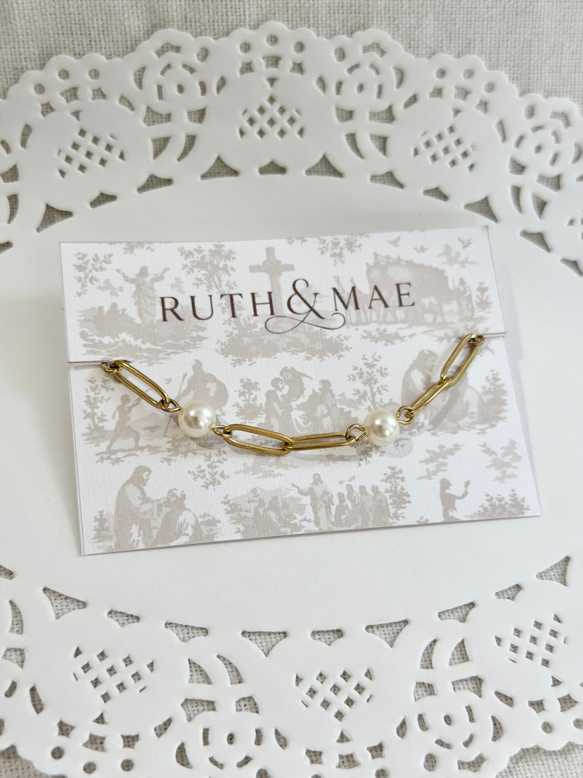 Redeemed Pearl Bracelet