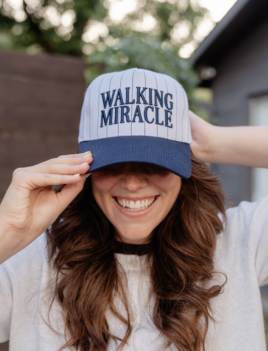 ‘Walking Miracle’ - Puff Embroidered Trucker Hat