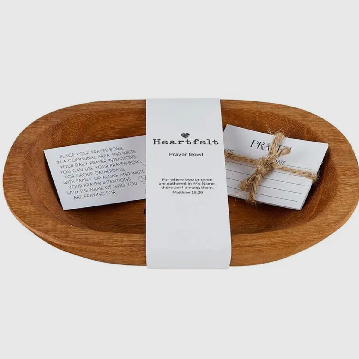 Wooden Prayer Bowl
