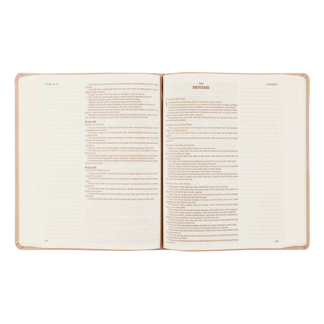 KJV Large Print Notetaking Bible - Shiloh