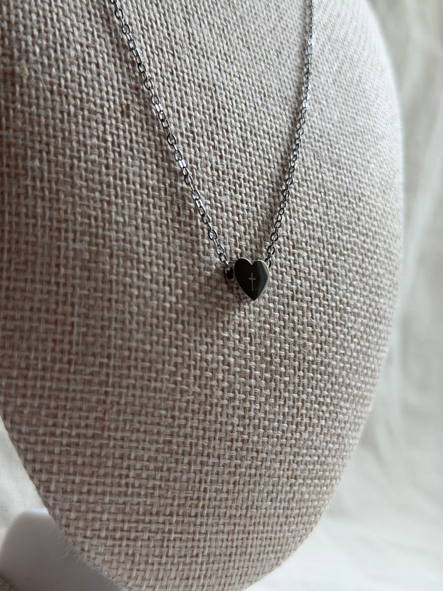 Mini Heart Necklace - Personalization