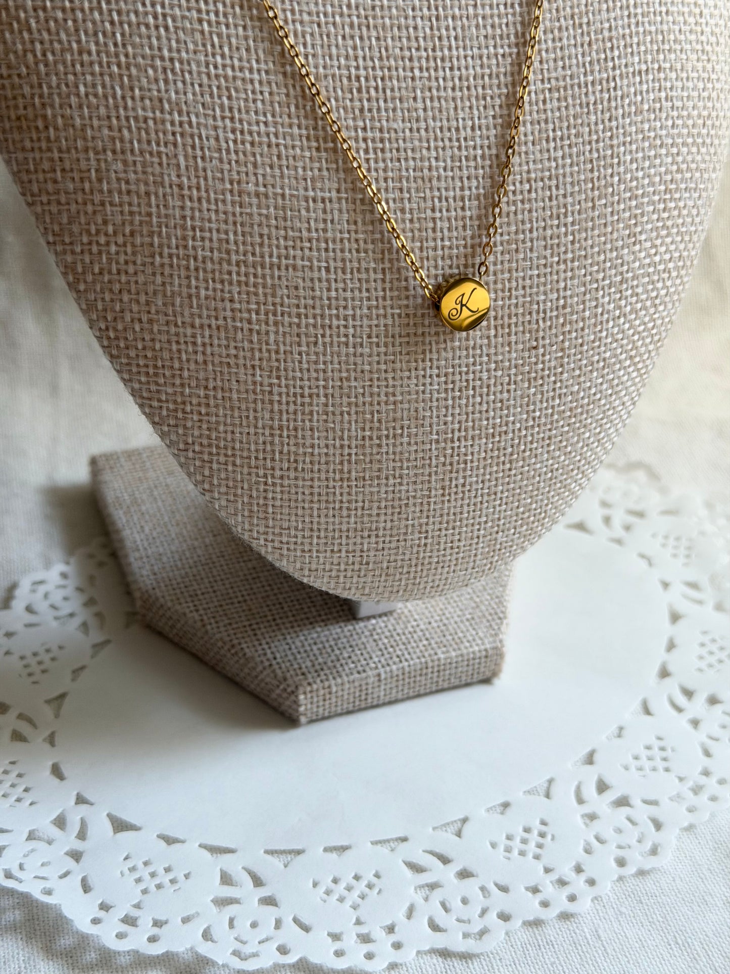 Mini Dot Necklace - Personalization