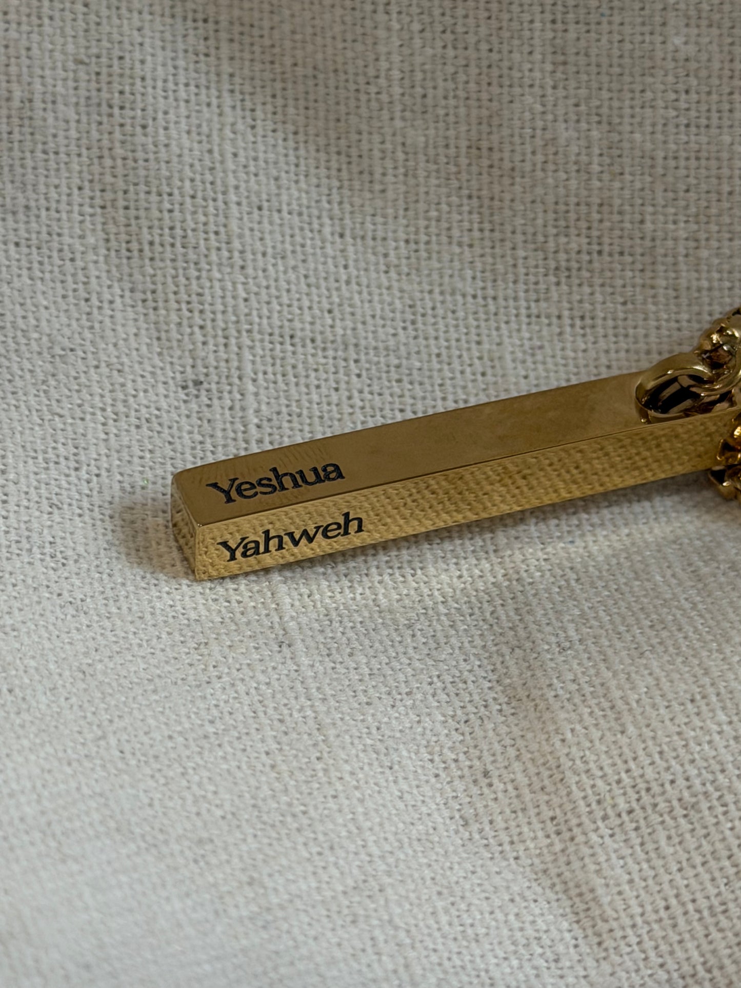 Men’s Vertical Bar Necklace - Personalization