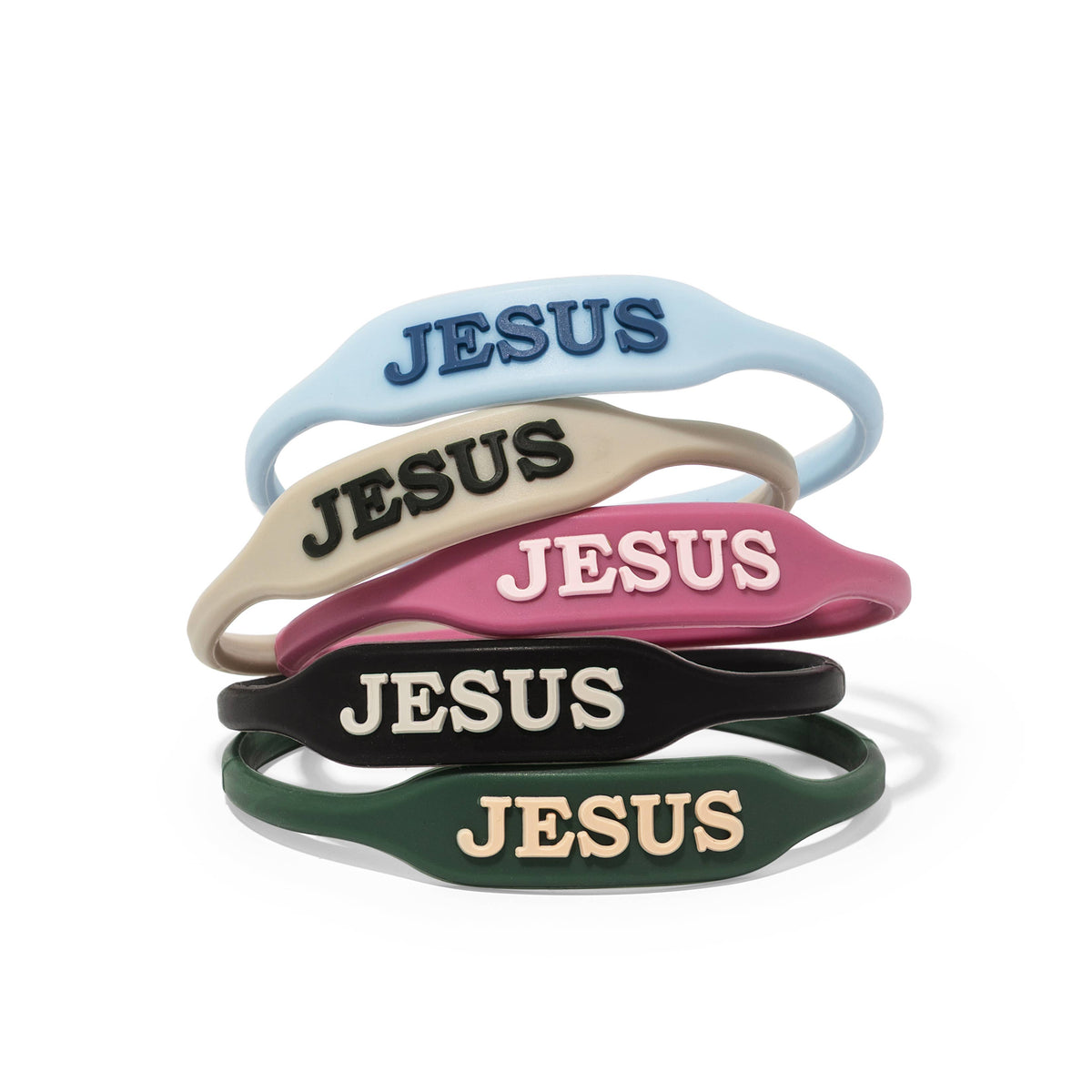 JESUS WristWords Bracelet - Latte