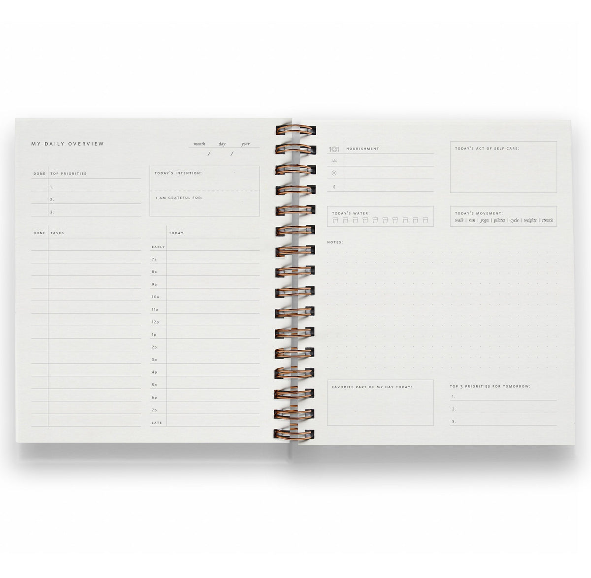 Daily Planner (undated) image 2