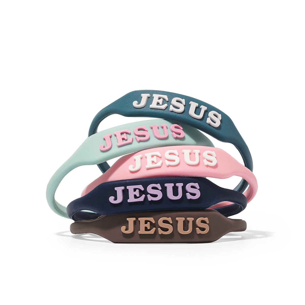 JESUS WristWords Bracelet - Mocha