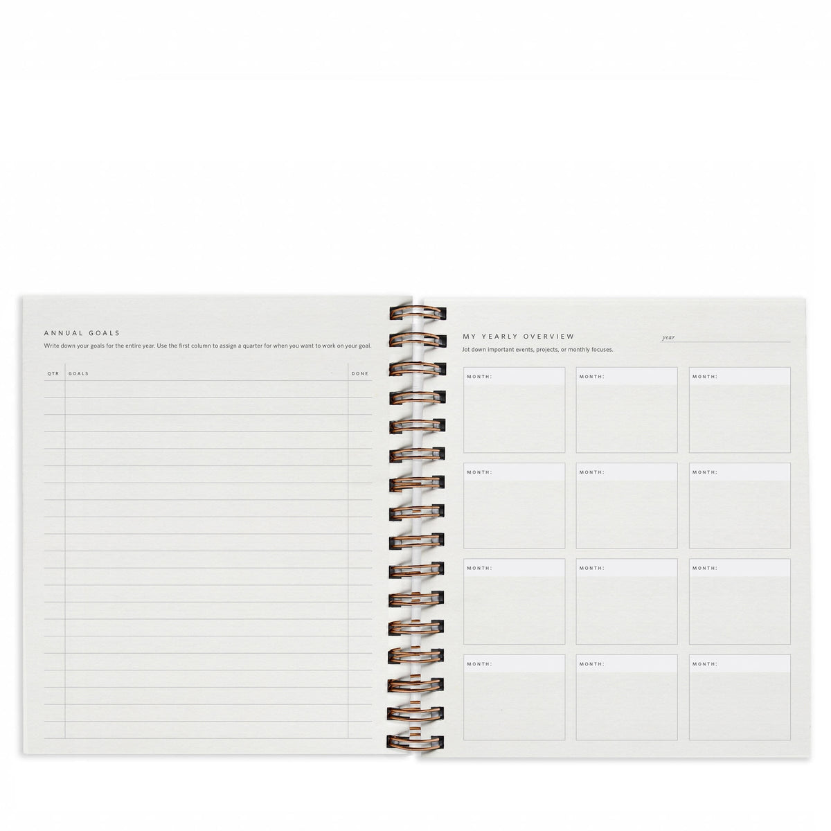 Quarterly Planner (undated) image 1