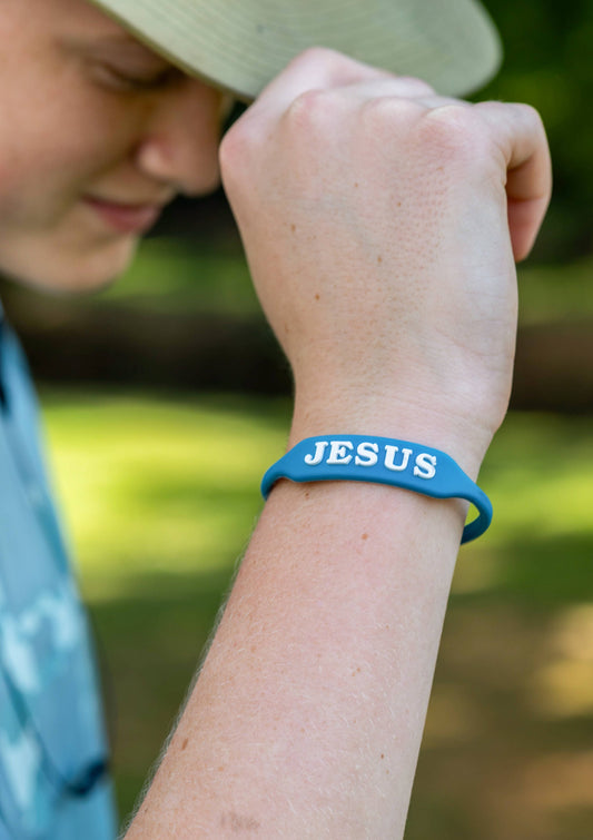 JESUS WristWords Bracelet - Deep Sea
