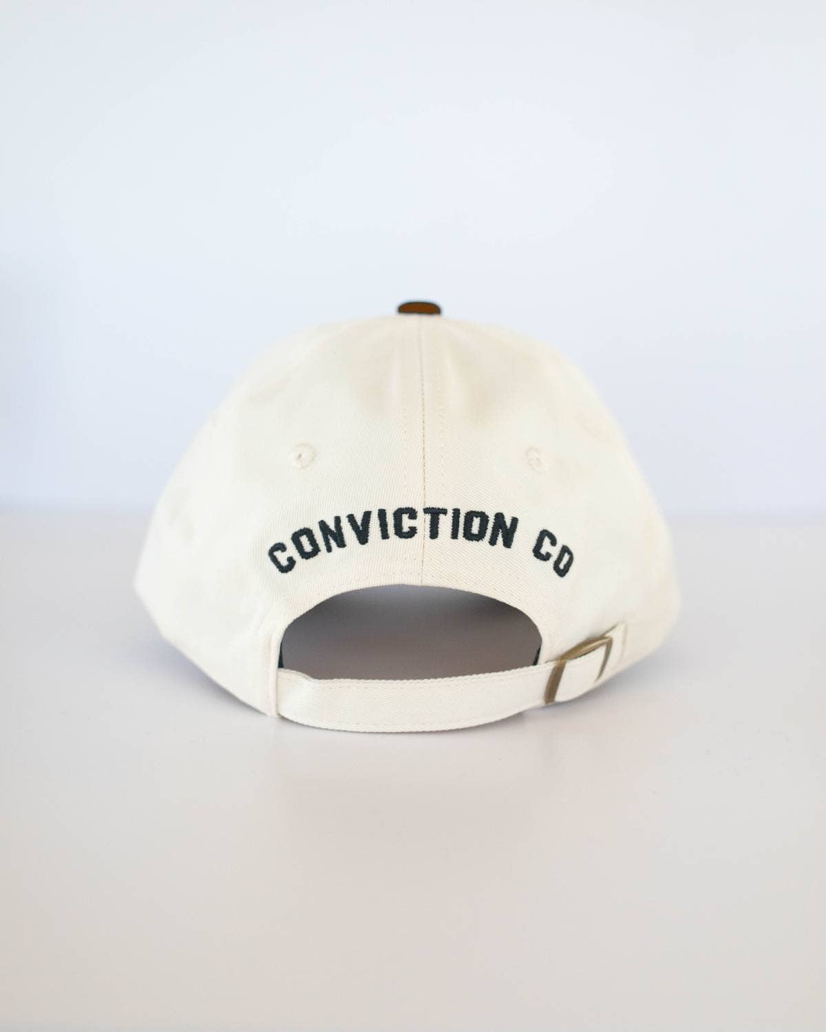 Raising Disciples Low-Profile Baseball Hat - Brown, Black, & Off-White