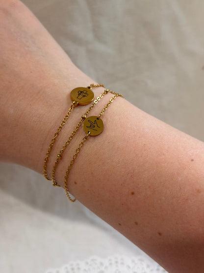 Classic Circle Bracelet - Personalization