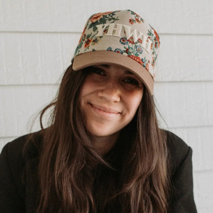 ‘YHWH’ - Floral Trucker Hat