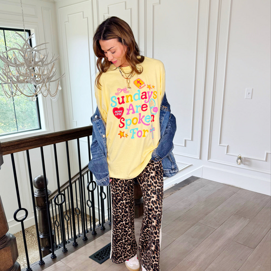 Sundays are Spoken For - Tee