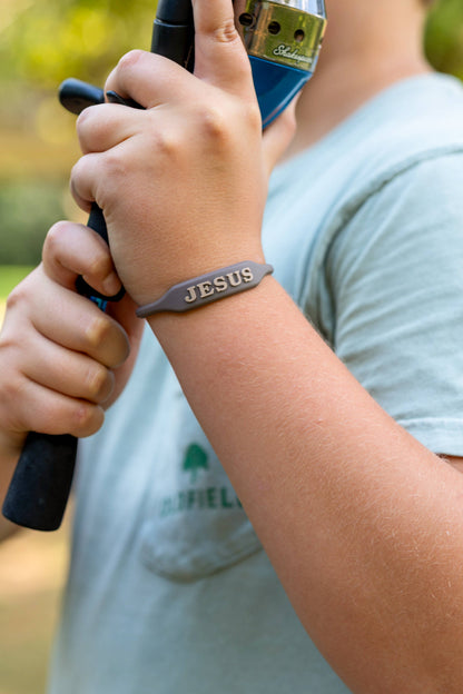 JESUS WristWords Bracelet - Mocha