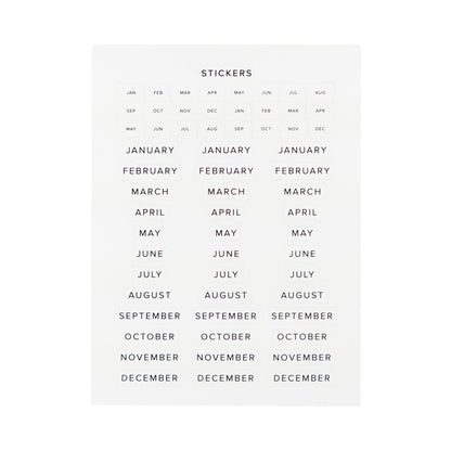 12-Month Undated Spiral Planner: Sonora