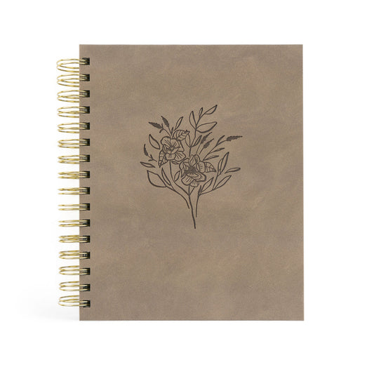 12-Month Undated Spiral Planner: Marlo