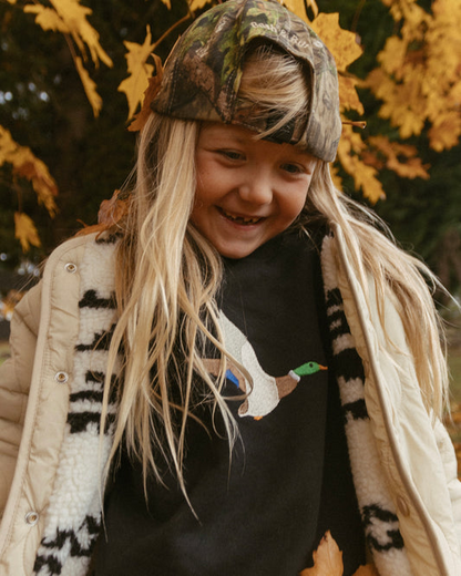 ‘Mini Mountain Mover’ Reversible Sherpa Jacket