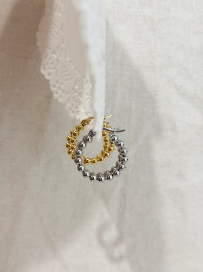 Faithful Bead Hoops