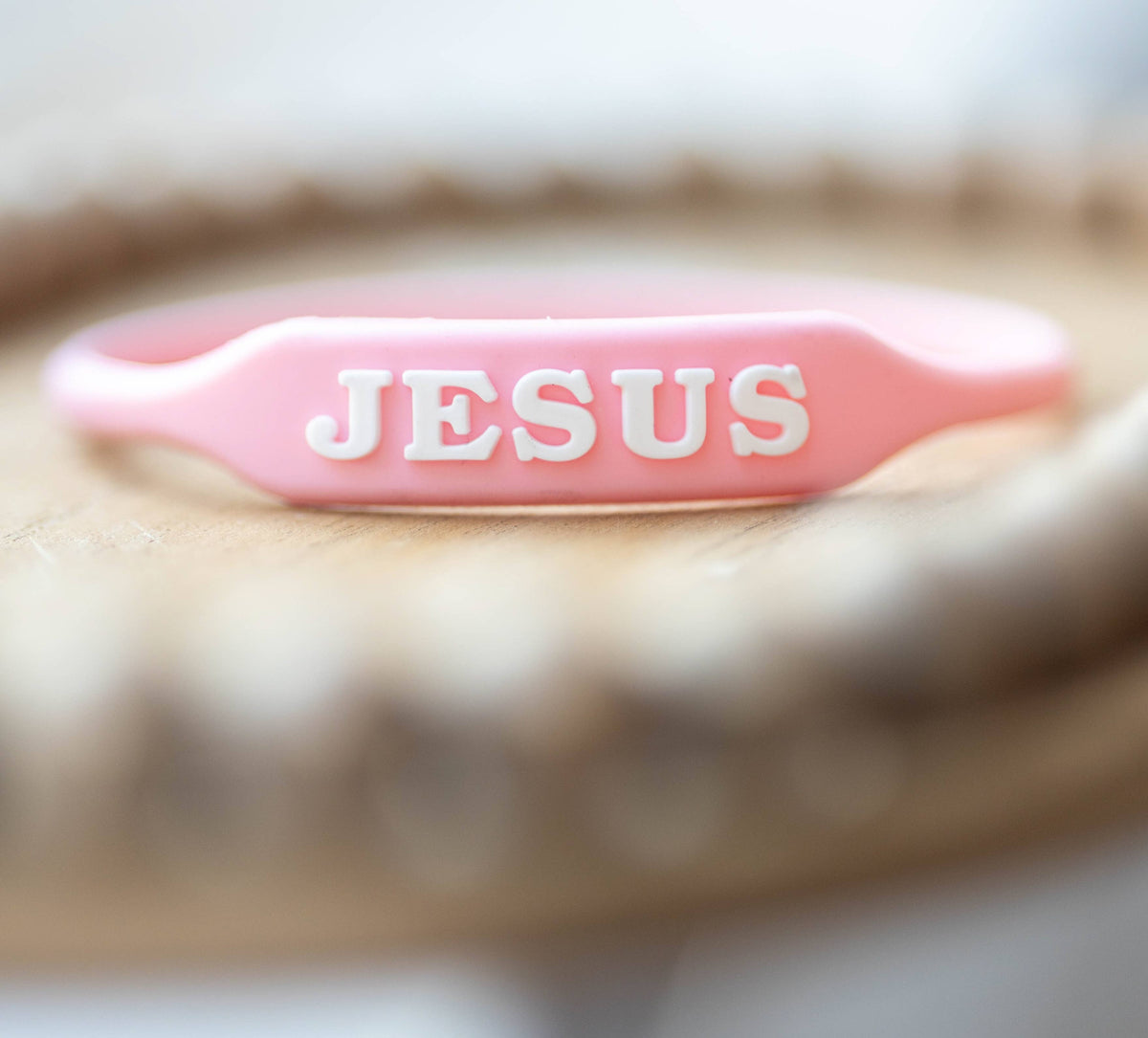 JESUS WristWords Bracelet - Bubblegum