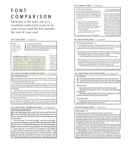 NLT Notetaking Bible - Cordova image 6