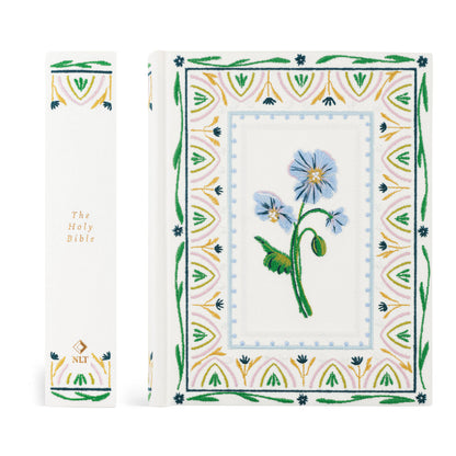 Embroidered NLT Notetaking Bible - Lisbon