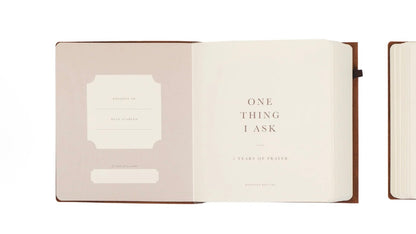 One Thing I Ask 5-Year Prayer Journal: Luxembourg (Genuine Leather)  image 3