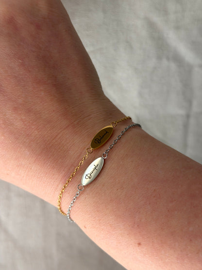Elongated Bracelet - Personalization