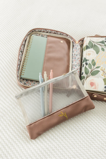 Bible Crossbody Bag (large capacity) - Taupe