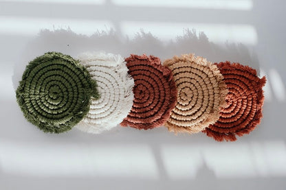 Macramé Coasters image 0