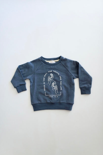 ASL Jesus Sweatshirt - Kids image 1