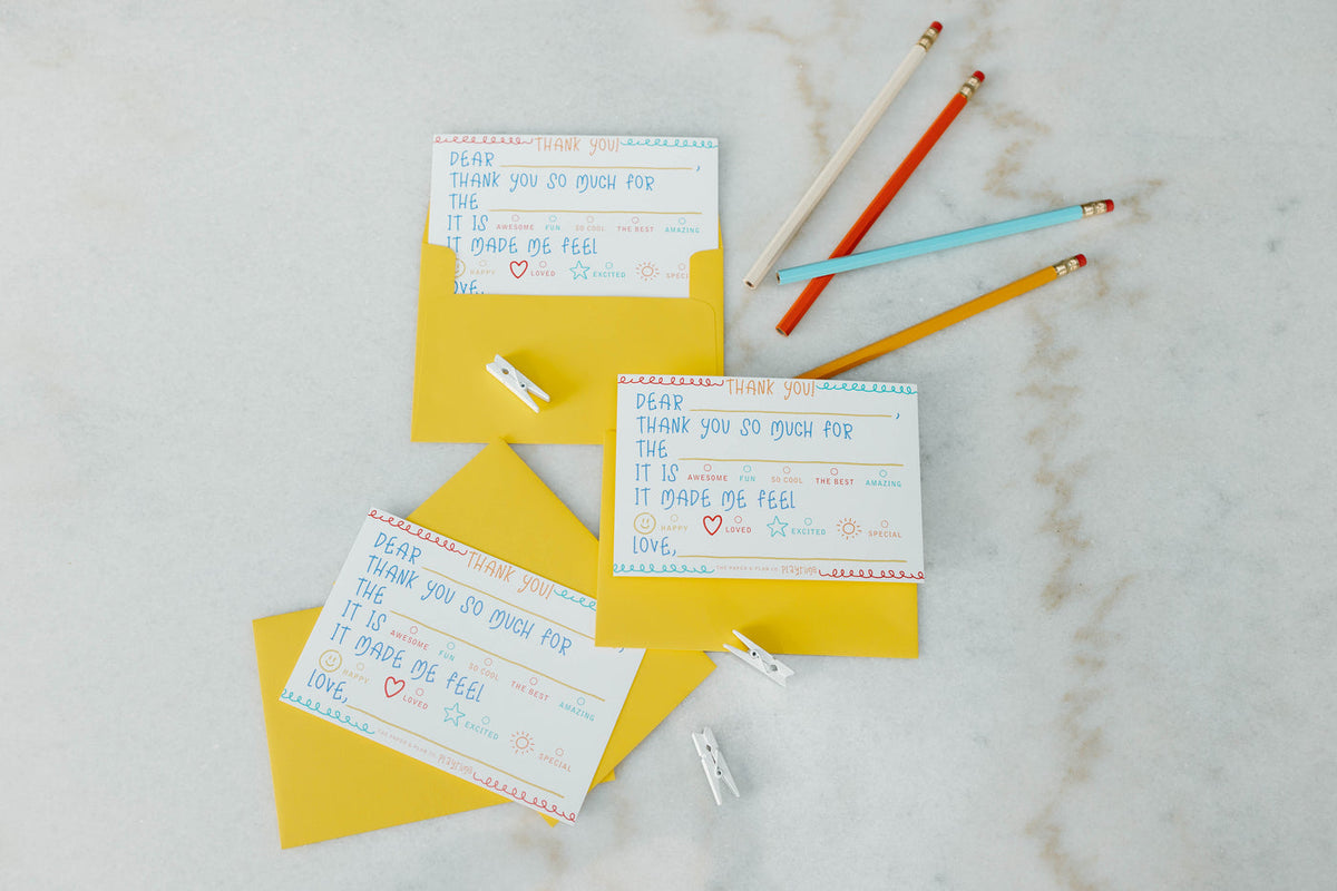 Kids’ Thank You Notecard Set