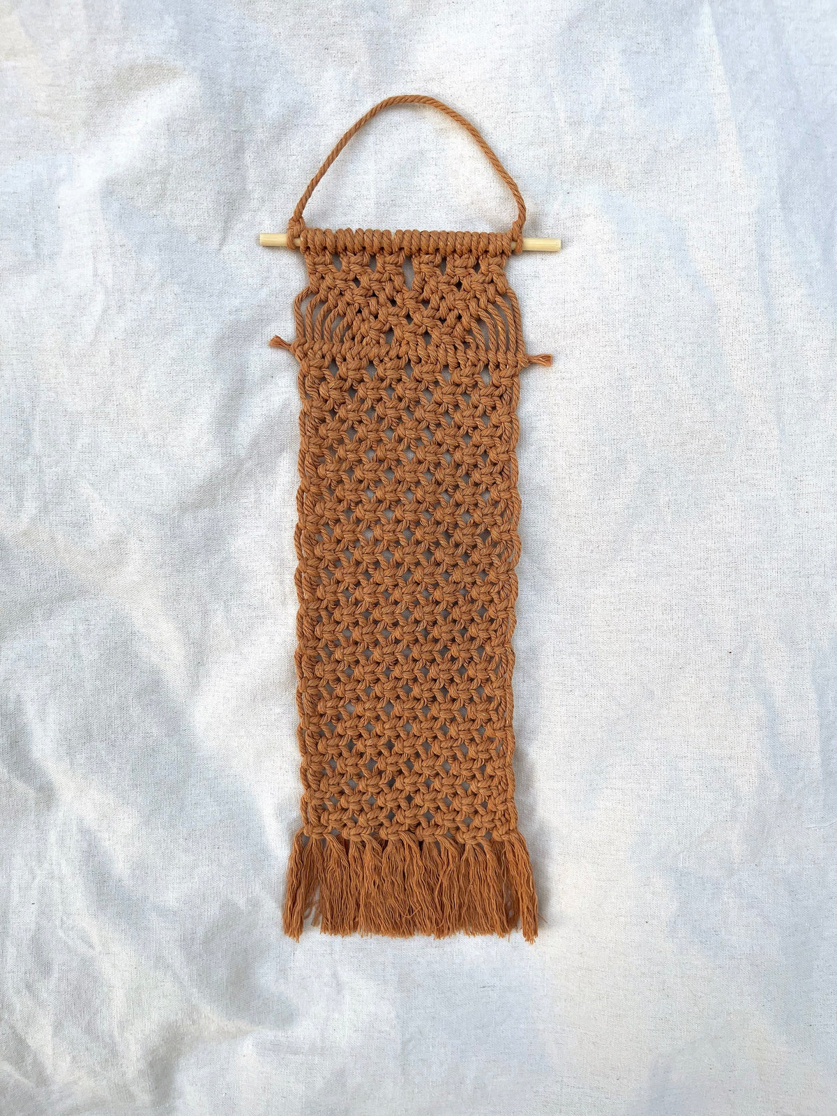 Macramé Hanging Jewelry Storage image 3