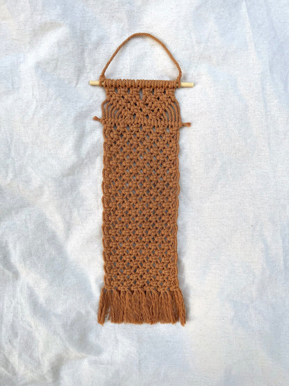 Macramé Hanging Jewelry Storage image 3