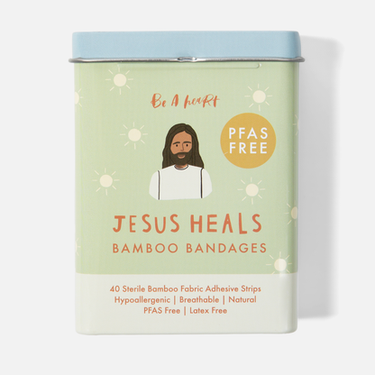 Jesus Heals Bandages® – Bamboo & PFAS Free