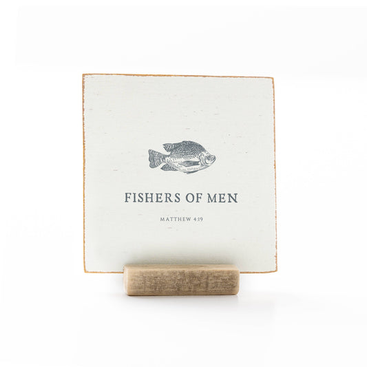 Fishers of Men | 4 x 4" Shelf Tabletop Decor